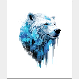 Polar Bear Animal World Predator Wild Nature Wilderness Posters and Art
